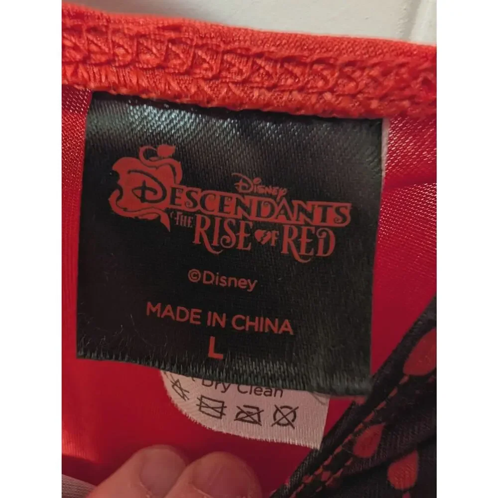 Spirit Disney Descendants The Rise Of Red Halloween Costume Cosplay Size L - Picture 5 of 12